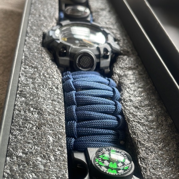 - 23-in-1 Survival Military Digital Watch, Mens Tactical Multi-Functional … NEW - Picture 9 of 12